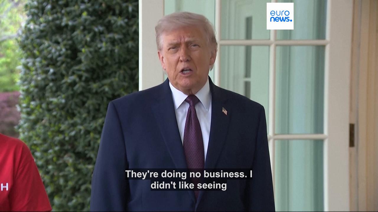 Video thumbnail for Hormuz standoff turns into a cautious waiting game as US blockade begins