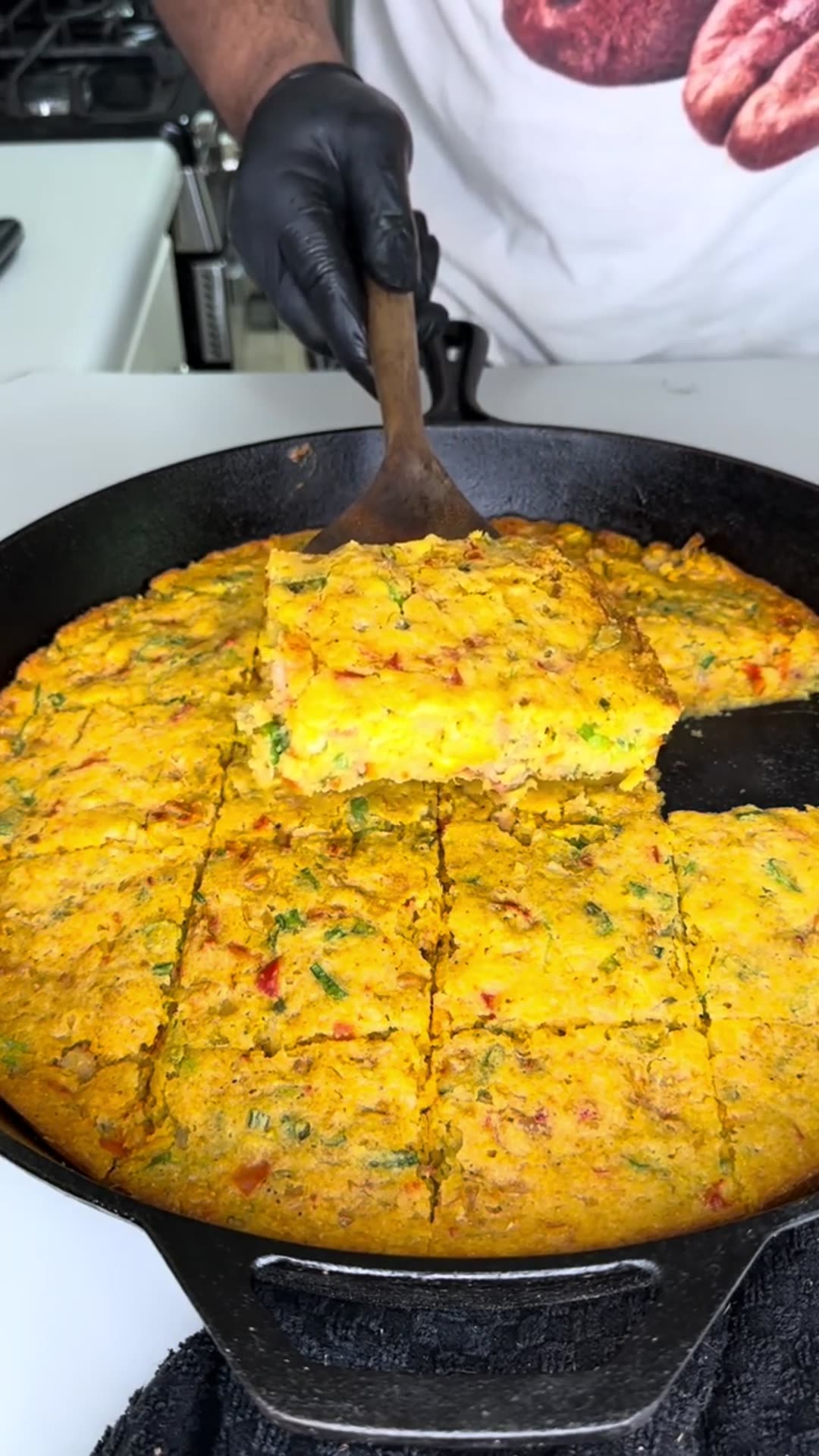 Video thumbnail for How To Make Crawfish Cornbread   Cajun Recipe   Chef AldenB(720P 60FPS)