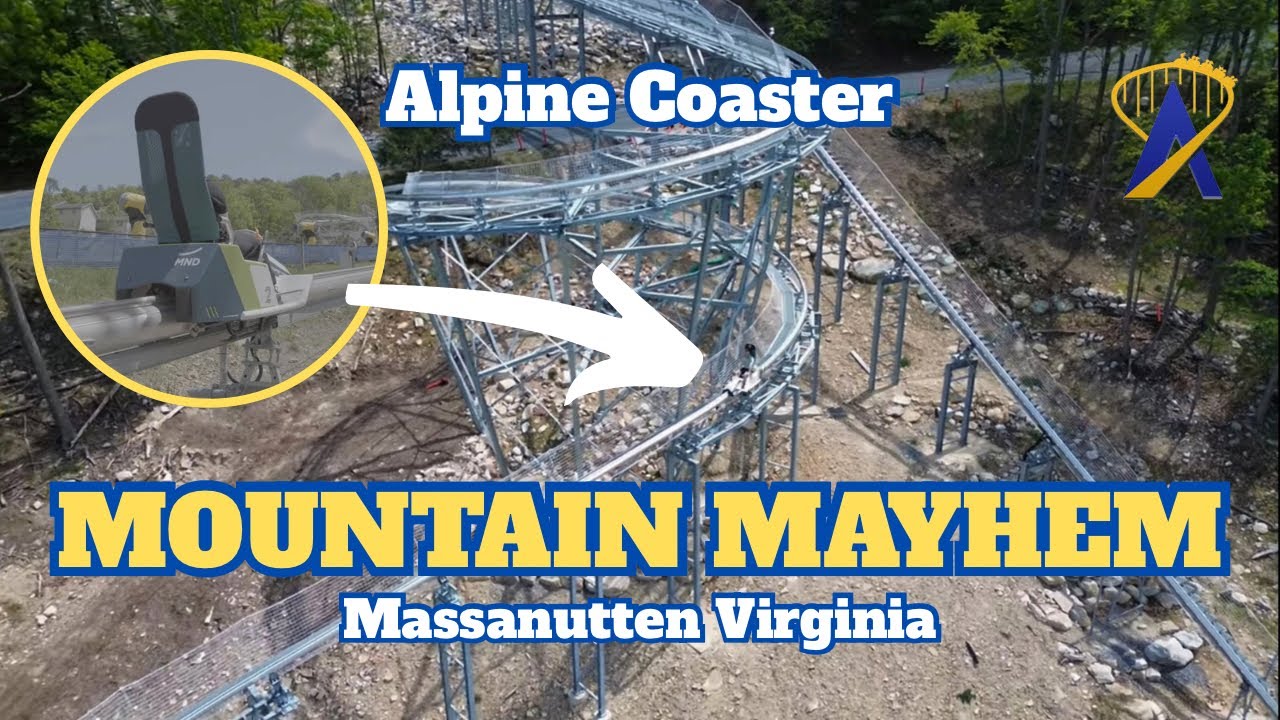 Video thumbnail for Virginia’s First Alpine Coaster, “Mountain Mayhem”