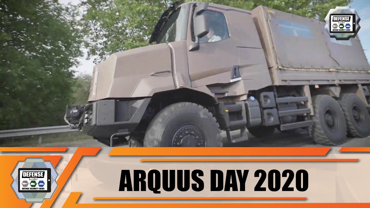 Video thumbnail for ARQUUS displays updated technology achievements new ARMIS military trucks and combat vehicles