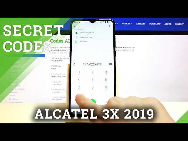 Video thumbnail for Secret Codes ALCATEL 3X – Enable Hidden Modes