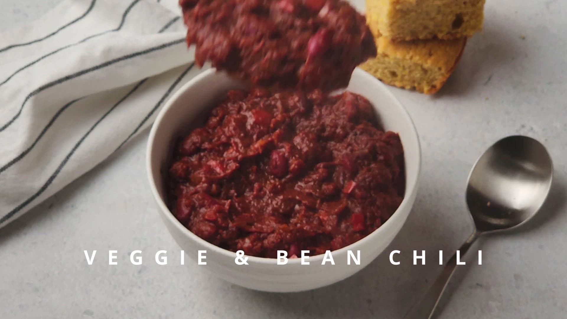 Video thumbnail for Incredible Vegetarian Chili with Beans