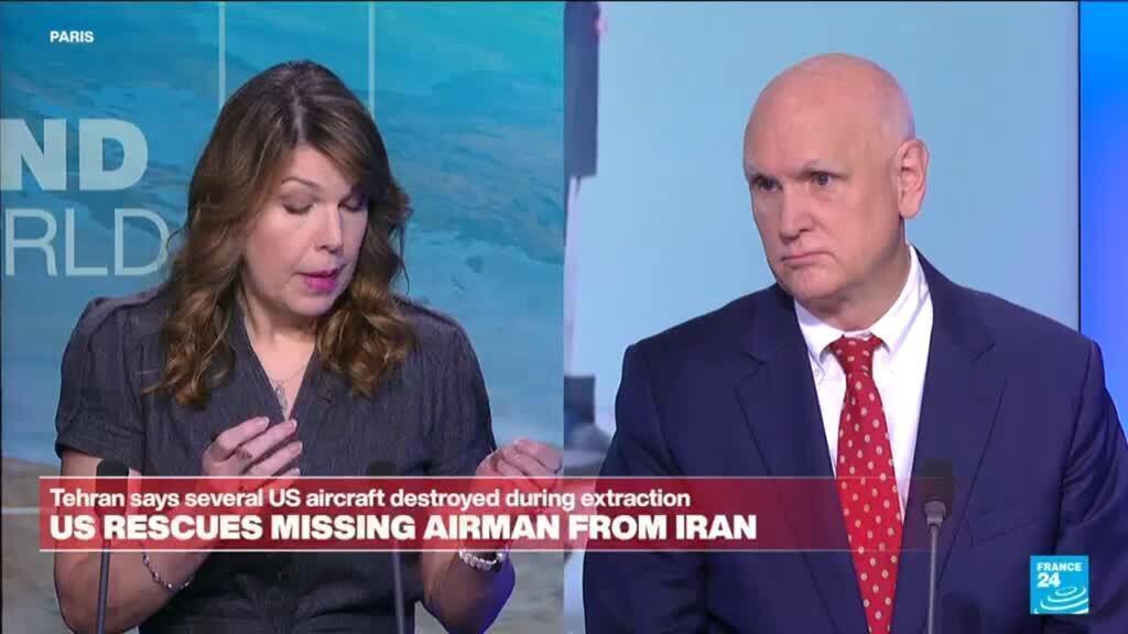 Video thumbnail for War in the Middle East: the US rescues missing airman from Iran