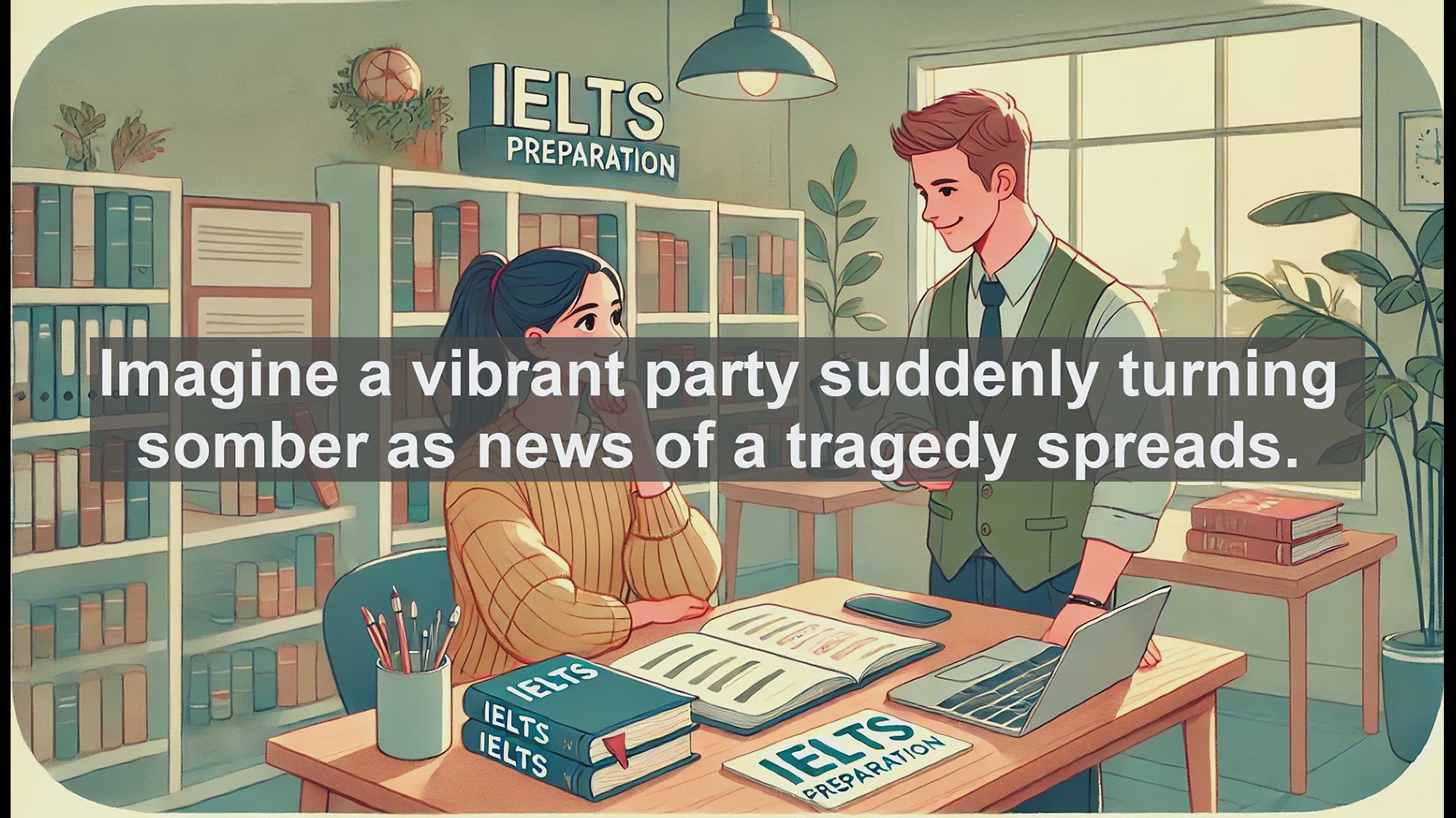 'Video thumbnail for 5000 Must Know IELTS 8.0 Vocabulary - Understanding 'Pall': Boost Your IELTS Vocabulary'