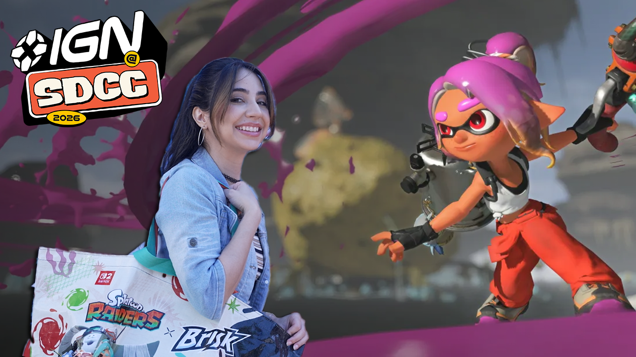 Video thumbnail for Check Out The Brisk x Splatoon Raiders SDCC Hideout! | Comic-Con 2026