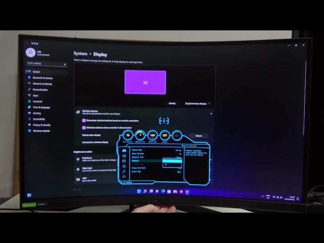 Video thumbnail for How to Enable Free Sync Samsung Odyssey G7?
