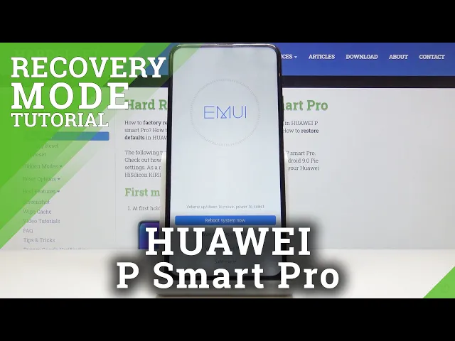 Video thumbnail for How to Enter Recovery Mode in HUAWEI P Smart Pro