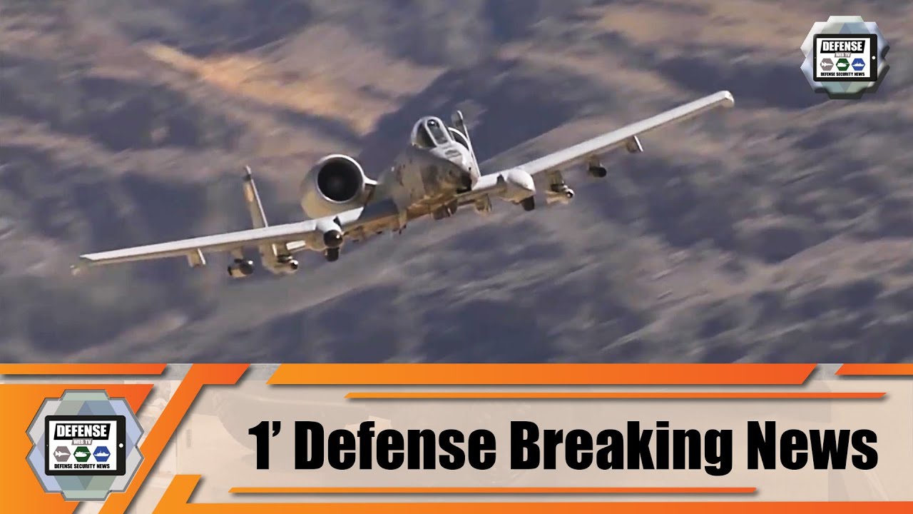 Video thumbnail for Northrop Grumman awarded contract for A-10 Aircraft Structural Integrity Program