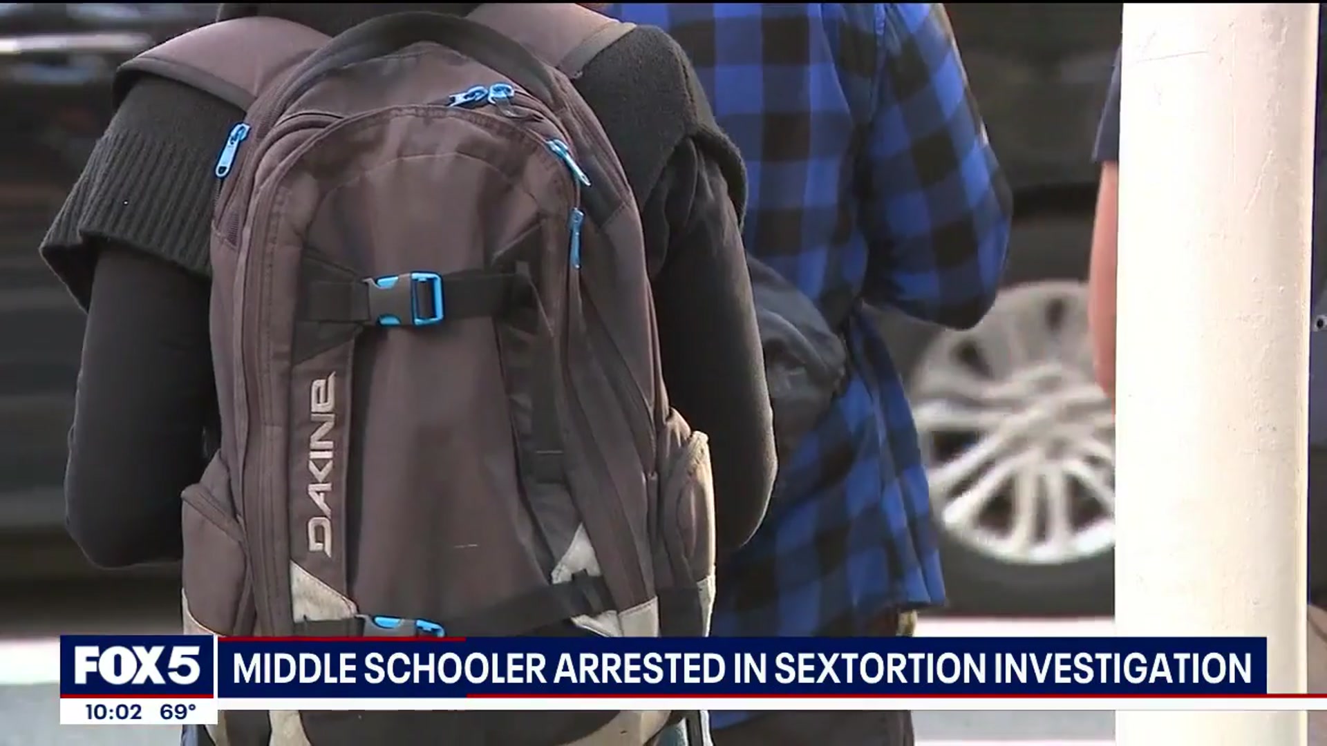 'Video thumbnail for Sextortion plot uncovered at NY middle school; police warn parents'
