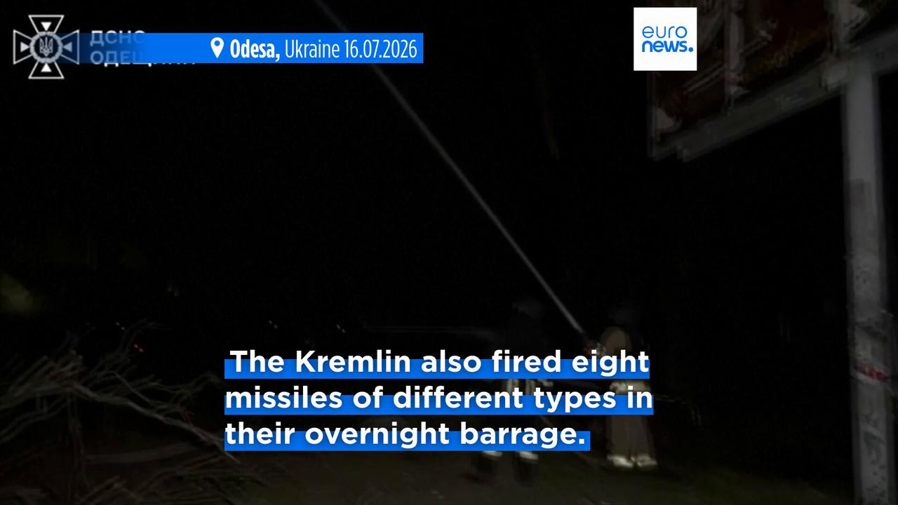 Video thumbnail for Ukraine: seven dead in latest Russian attacks