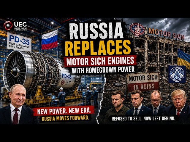 Video thumbnail for How Russia Survived the Loss of Motor Sich and Rebuilt Its Aircraft Engine Industry