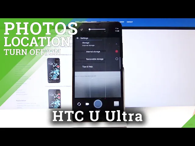 Video thumbnail for How to Change Camera Storage Location – Default Photo Storage on HTC U Ultra