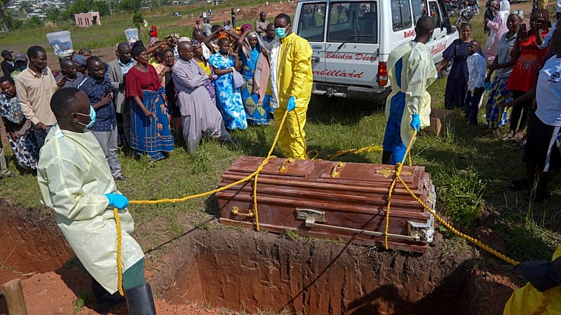 Video thumbnail for Ebola burial team in DRC works under threats as virus continues to spread
