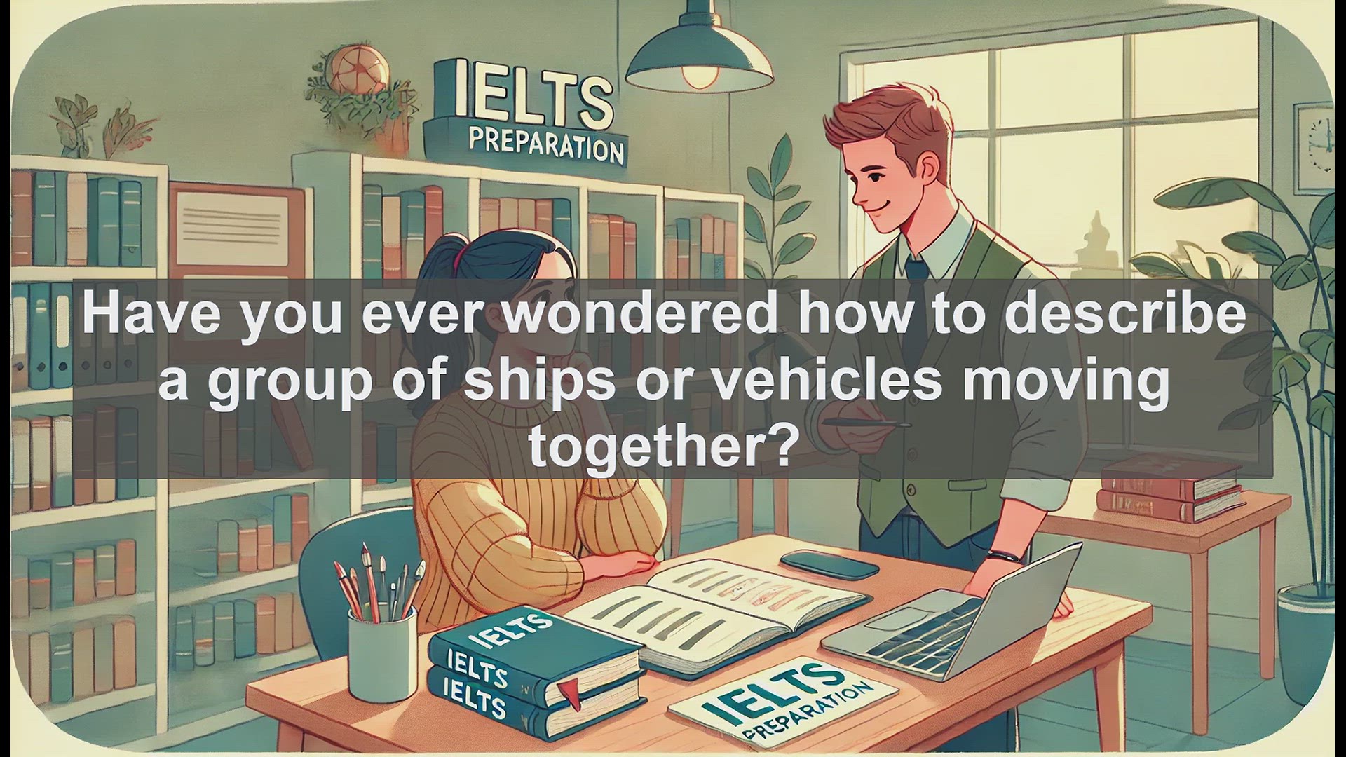 'Video thumbnail for 2500 Must Know IELTS 6.5 Vocabulary - Understanding 'Fleet': A Key Word for IELTS Success'