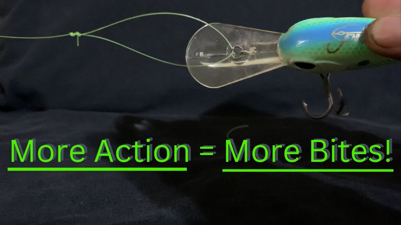 Video thumbnail for No slip loop knot- how to tie- simple strong and gives you more action!