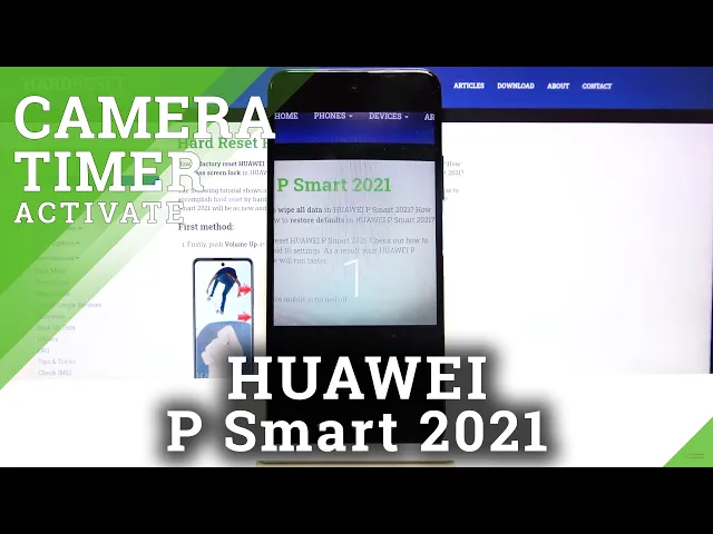 Video thumbnail for How to Activate Camera Timer on HUAWEI P Smart 2021 – Adjust Photo Delay