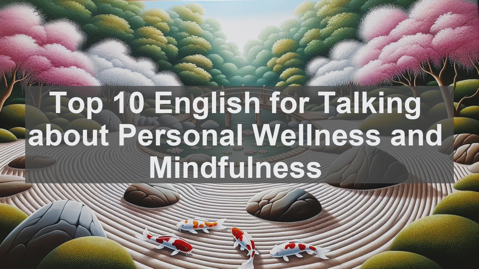 'Video thumbnail for Top 10 English for Talking about Personal Wellness and Mindfulness'