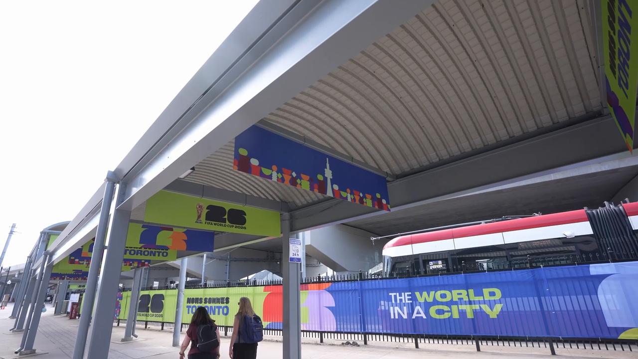 Video thumbnail for Canada: Toronto prepares for FIFA World Cup 2026.