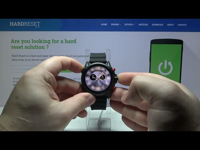 Video thumbnail for How to Restart Diesel On Full Guard 2.5 - Soft Reset | Smartwatch