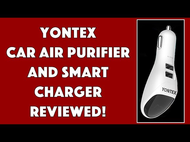 Video thumbnail for Yontex Car Air Purifier and Charger - REVIEWED!