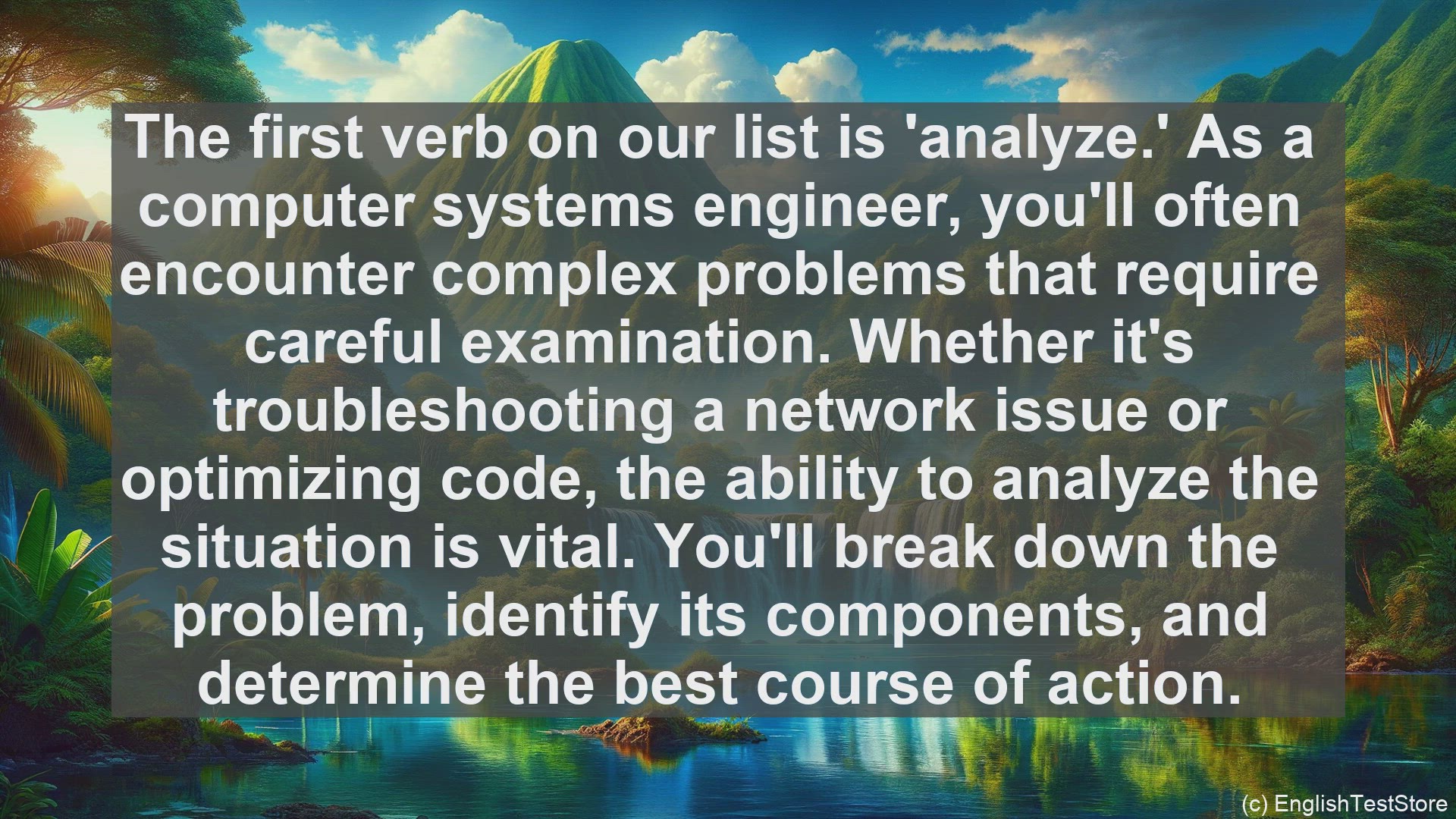 'Video thumbnail for Top 10 English Verbs for Computer Systems Engineer'