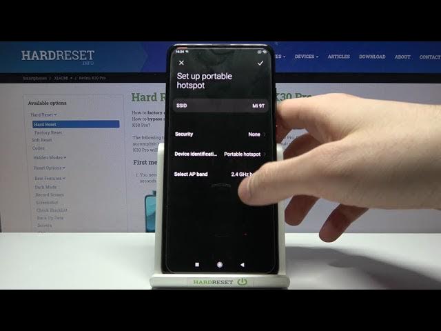 Video thumbnail for How to Enable Portable Hotspot in XIAOMI Redmi K30 Pro – Share Wi-Fi