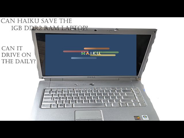 Video thumbnail for Can Haiku Save the 1gb DDR2 RAM Laptop