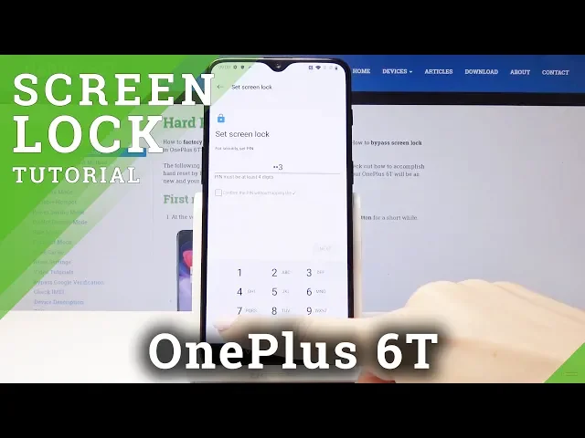 Video thumbnail for How to Add Lock Screen in OnePlus 6T – Screen Protection