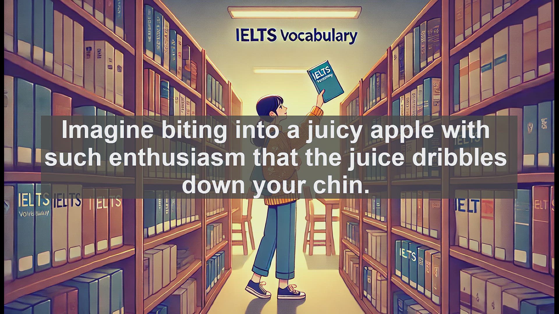 'Video thumbnail for 5000 Must Know IELTS 8.0 Vocabulary - Gusto: Spice Up Your English and Boost Your IELTS Score'