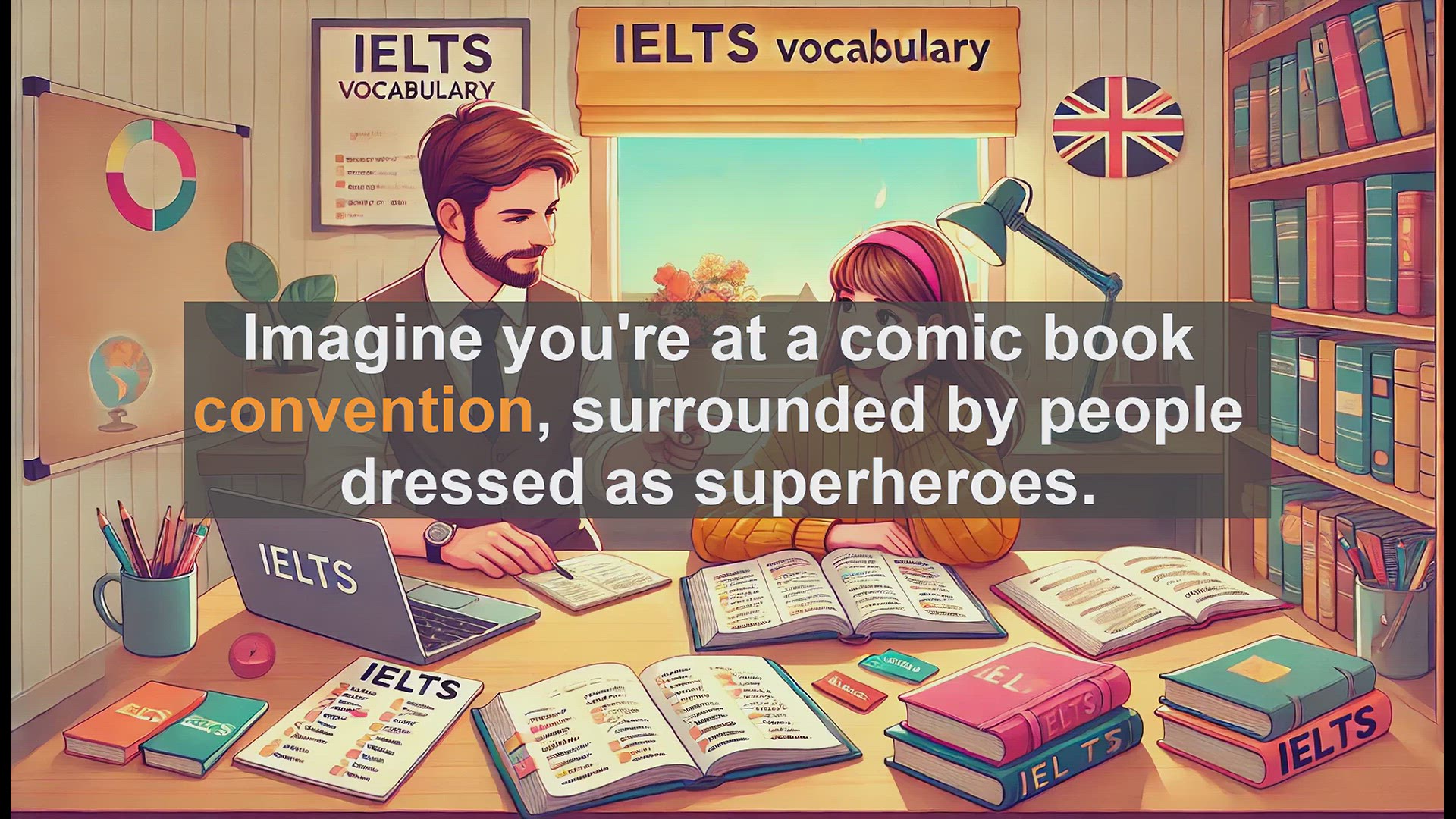 'Video thumbnail for 2500 Must Know IELTS 6.5 Vocabulary - IELTS Vocabulary: Understanding and Using 'Convention''