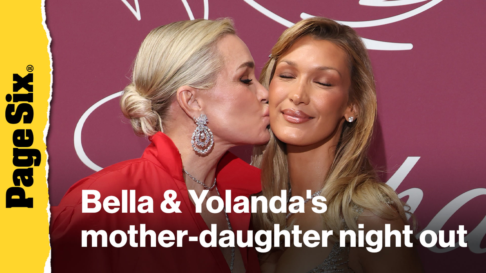 Video thumbnail for Bella and Yolanda Hadid have mother-daughter night out at Cannes Film Festival