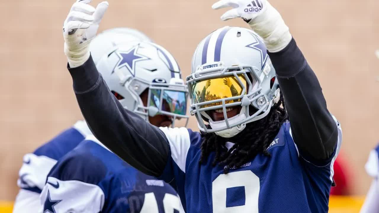 Video thumbnail for law nation sports: dallas cowboys training camp highlights: diggs, prescott, and ceedee lamb!