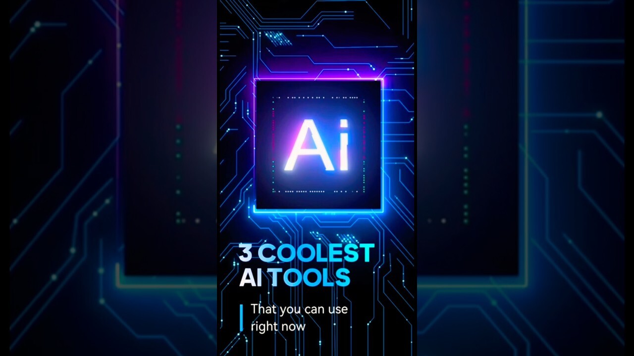 Video thumbnail for AI tools you NEED to know!