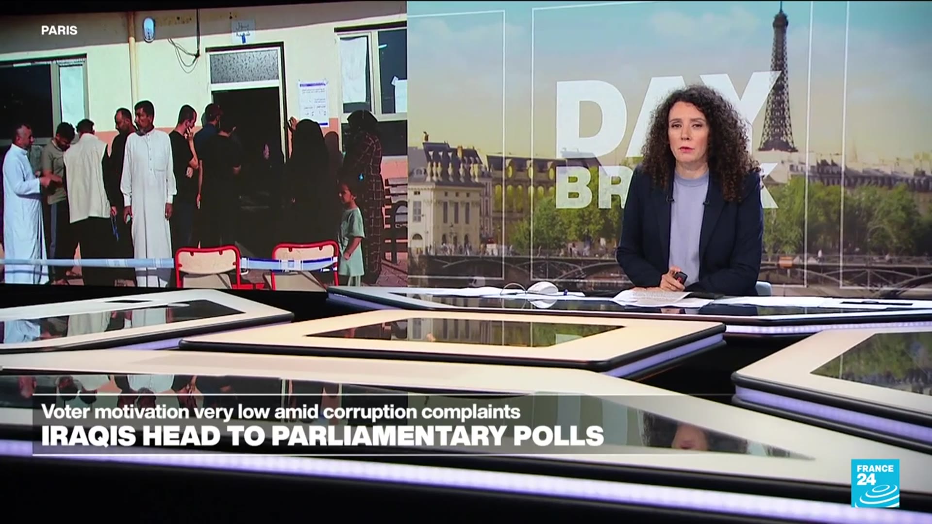 'Video thumbnail for Iraqis head to polls in election drawing scrutiny from US and Iran'