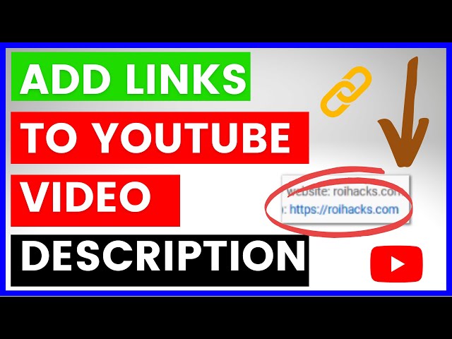 Video thumbnail for How To Add Clickable Links To YouTube Video Description? [in 2025]