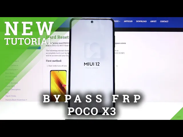 Video thumbnail for POCO X3 Bypass Google Verification / Remove FRP
