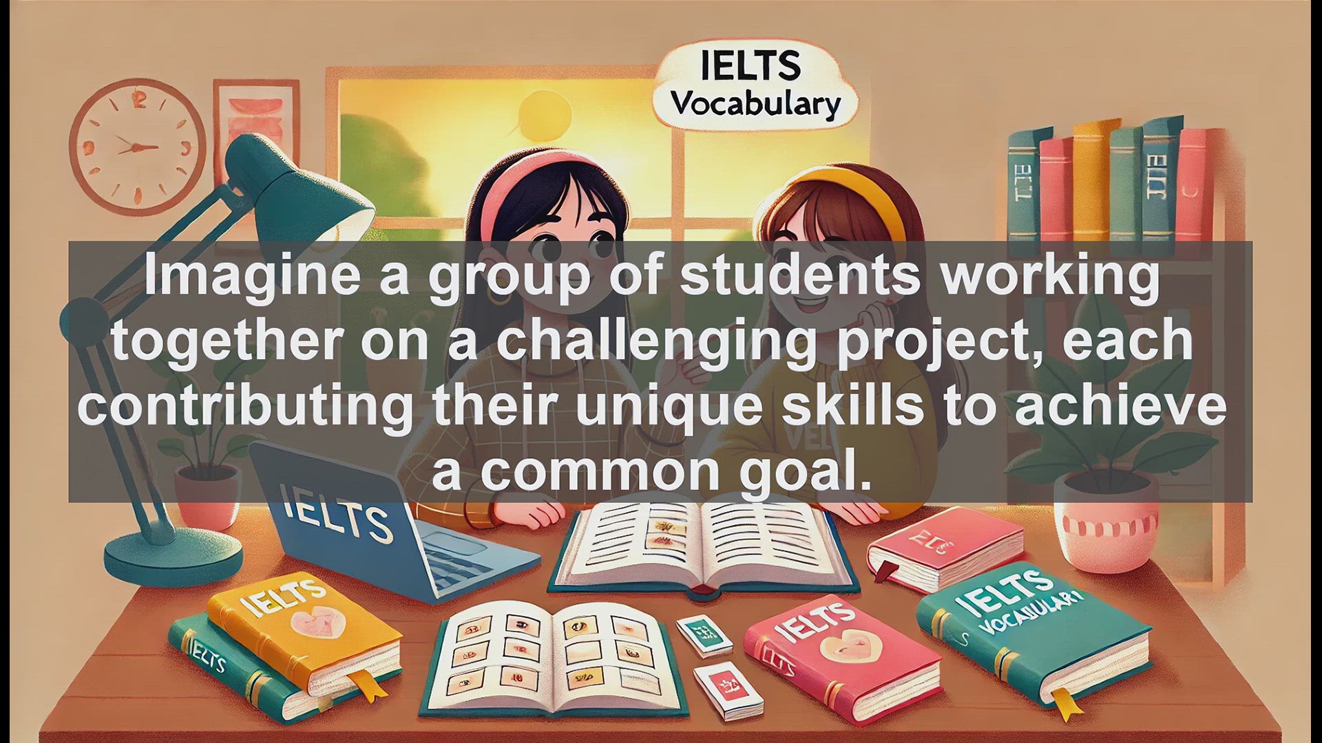 'Video thumbnail for 2500 Must Know IELTS 6.5 Vocabulary - IELTS Vocabulary: Understanding 'Collaboration''