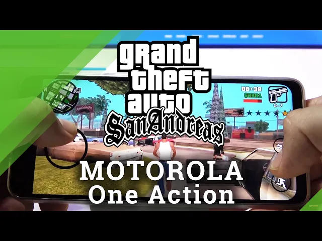 Video thumbnail for Grand Theft Auto Gameplay on Motorola One Action - GTA San Andreas Performance Checkup