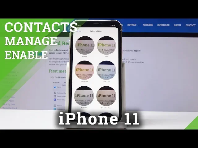 Video thumbnail for How to Add Photo to Contact in iPhone 11 - Personalize Contact Profile