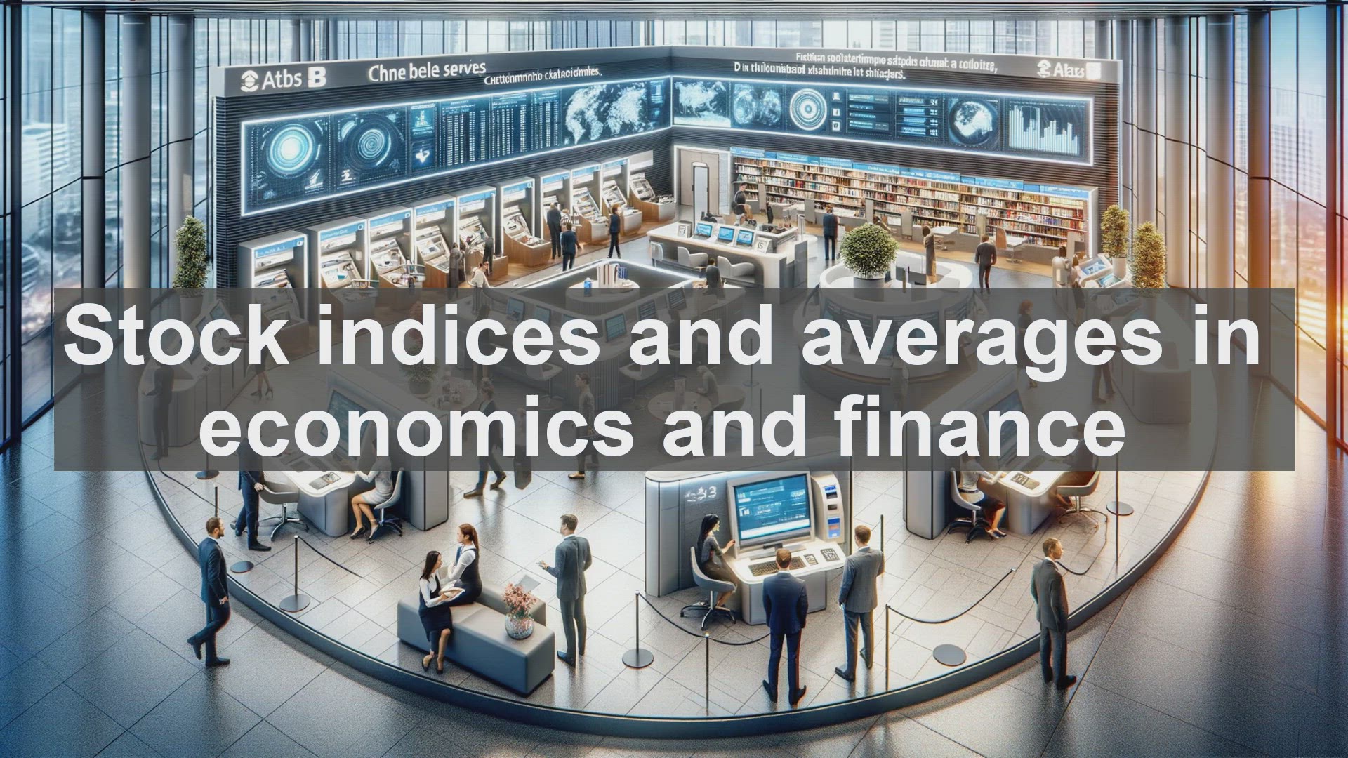 'Video thumbnail for Stock indices and averages in economics and finance'