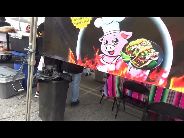 Video thumbnail for Food Vendors June Fling Oneonta AL USA