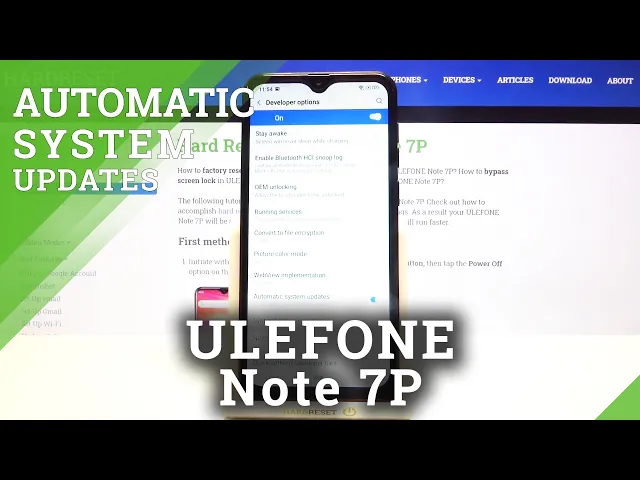 Video thumbnail for How to Enable Automatic System Update in ULEFONE Note 7P – Auto Software Update