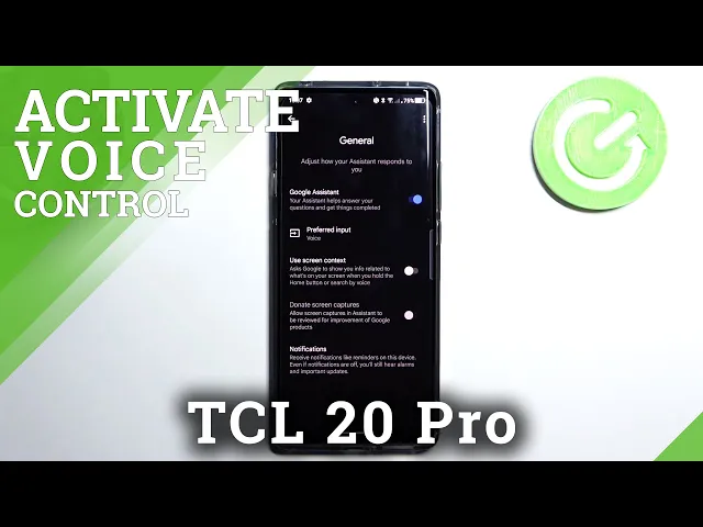Video thumbnail for How to Activate Google Assistant in TCL 20 Pro - Turn On Voice Assistant
