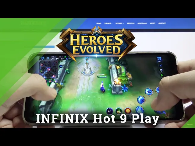 Video thumbnail for Evolved Heroes Gameplay on Infinix Hot 9 Play – Gaming Performance Checkup