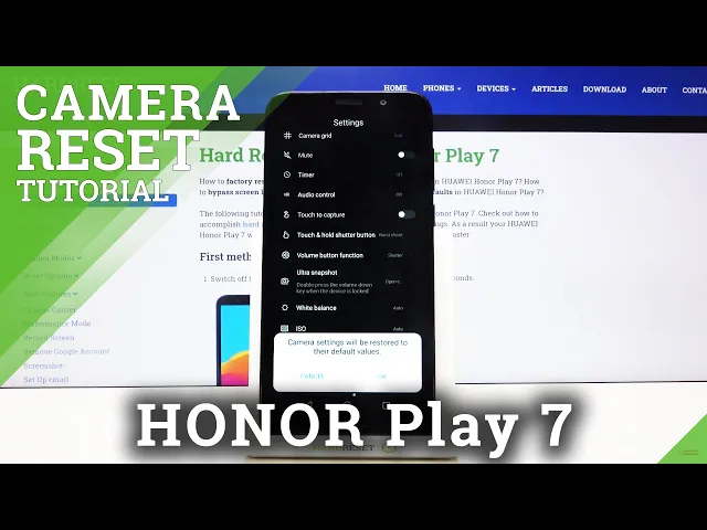 Video thumbnail for How to Reset Camera Settings in Honor Play 7 – Restore Camera Defaults