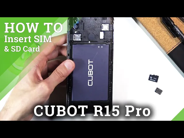 Video thumbnail for How to Insert NANO SIM & Micro SD in CUBOT R15 Pro – Cards Installation