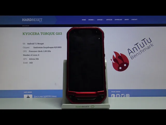Video thumbnail for Discover AnTuTu Test on Kyocera Torque G03 – Benchmark Results