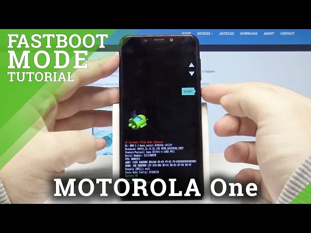 Video thumbnail for How to Activate Fastboot Mode in MOTOROLA One - Boot Into Fastboot
