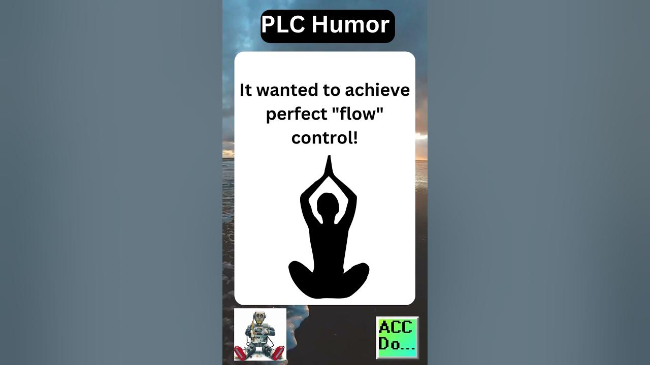 'Video thumbnail for PLC humor start doing yoga...'