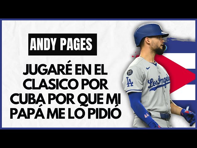 Video thumbnail for ANDY PAGES: Revela por qué irá al CLÁSICO MUNDIAL con CUBA